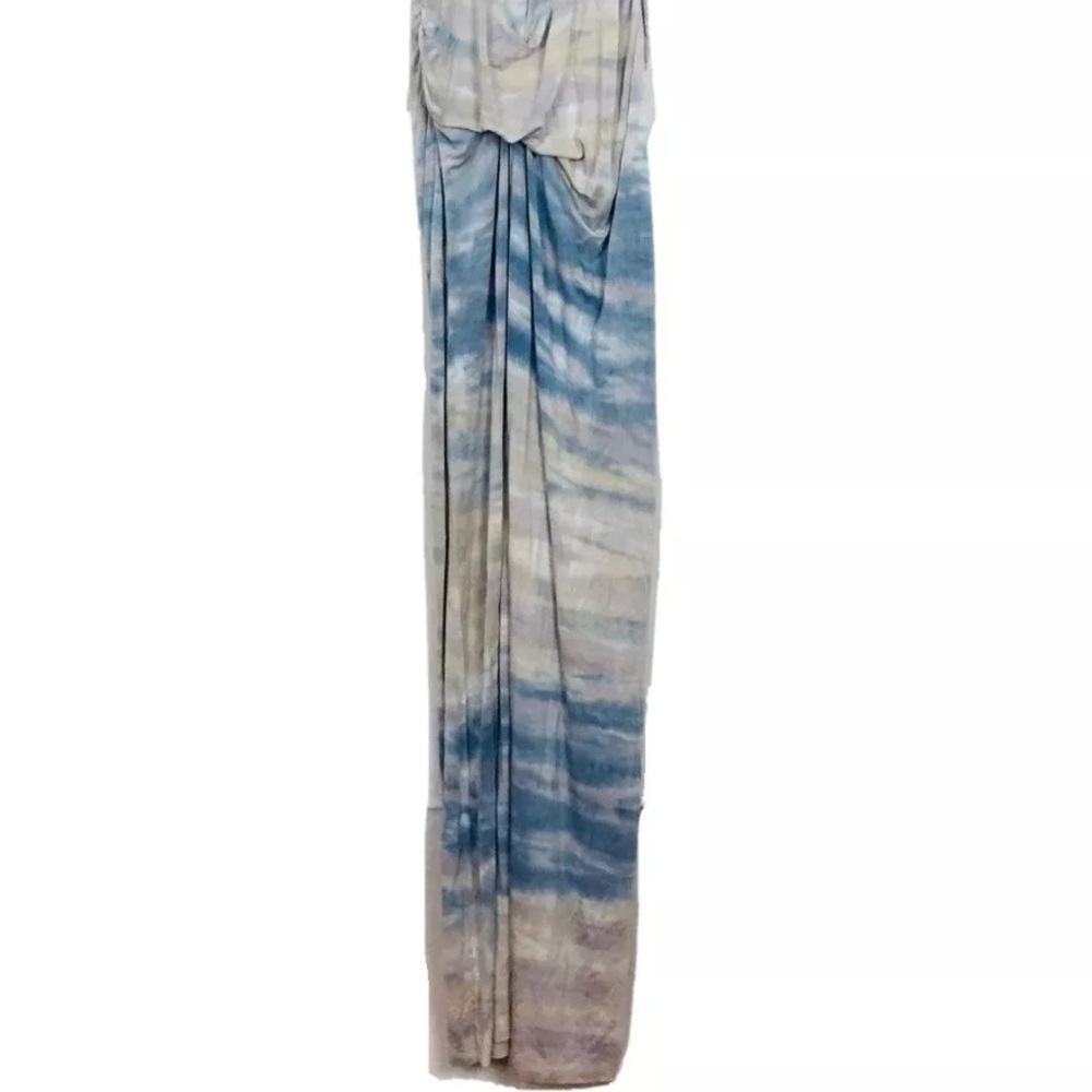 Young Fabulous Broke Hamptons Maxi Tie Die  Dress - Picture 5 of 8